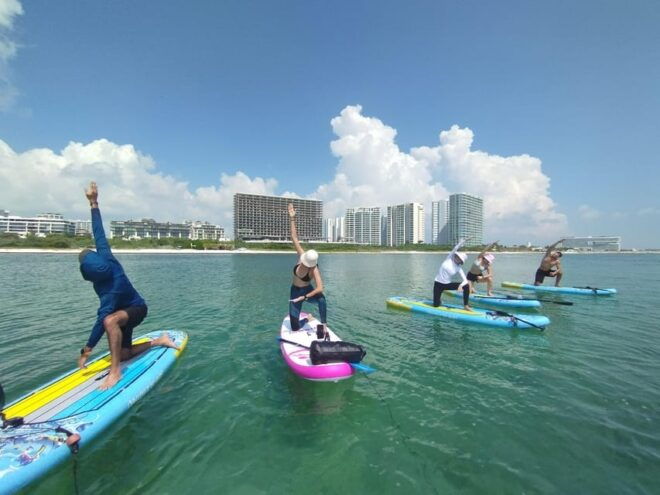 Cancún: Sup Yoga and Meditation Over the Caribbean Sea - Whats Included