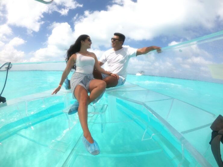 Cancun: Transparent Boat Tour With Drinks - Booking Information