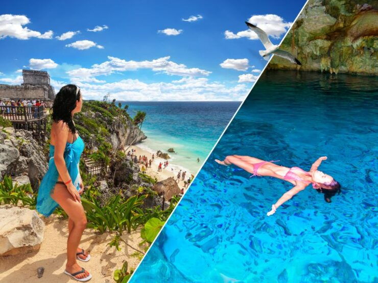 Cancun: Tulum, Coba, Cenote, Aldea Maya & Playa Del Carmen - Itinerary Overview