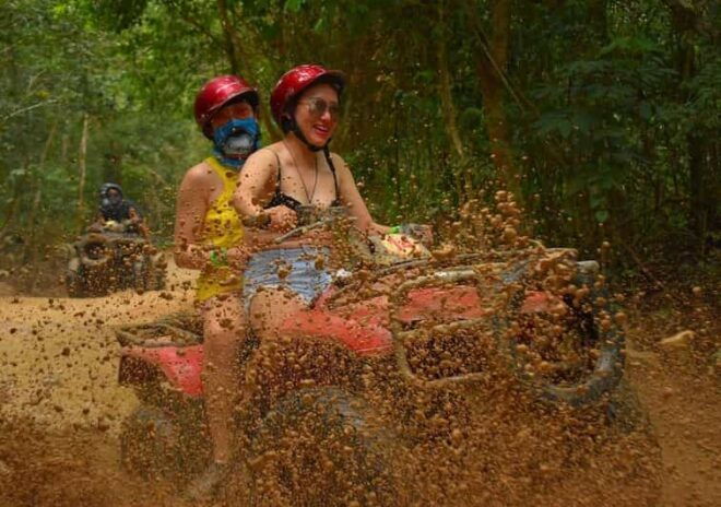 Cancun: Unique ATV Tour, Ziplines, Cenote Swim With Lunch - Transportation and Safety