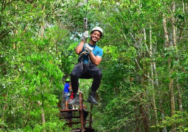 Cancun: Unique ATV Tour, Ziplines, Cenote Swim With Lunch - Refreshing Cenote Swim