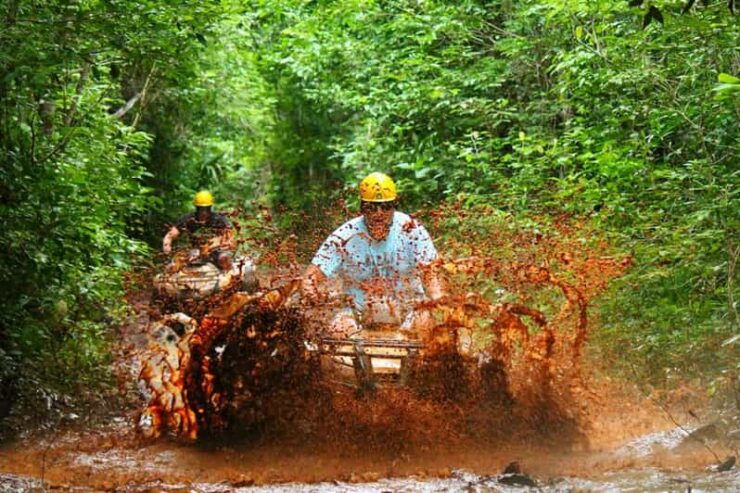 Cancun:Zip Lines, ATVs, Horseback & Cenote Loma Bonita Combo - Itinerary and Transportation