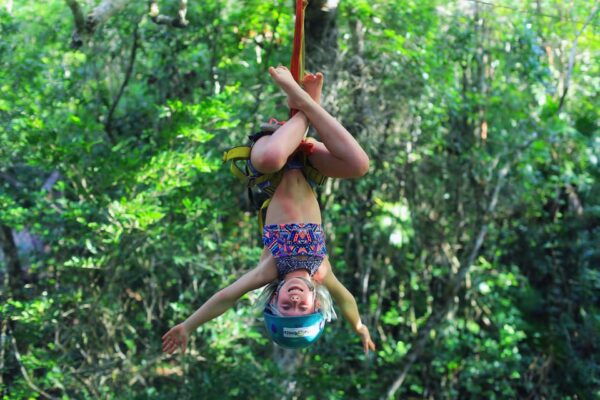 Cancun:Zip Lines, ATVs, Horseback & Cenote Loma Bonita Combo - Refreshing Cenote Swim