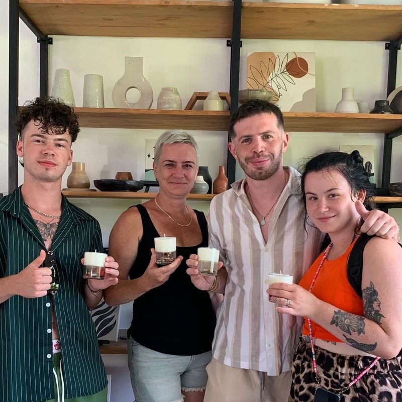 Candle Making Workshop at Canggu Bali - What the price buys