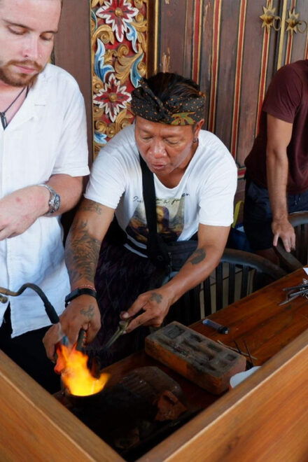Canggu: Make Your Own Silver Jewelry Class - Jewelry Creation Process