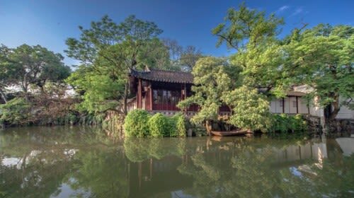 Canglang Pavilion - Consider the small-space mountain forest