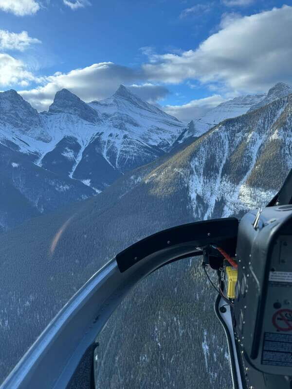 Canmore: 35-Minute Heli Tour Mt Assiniboine & its Glaciers - The Itinerary in Detail