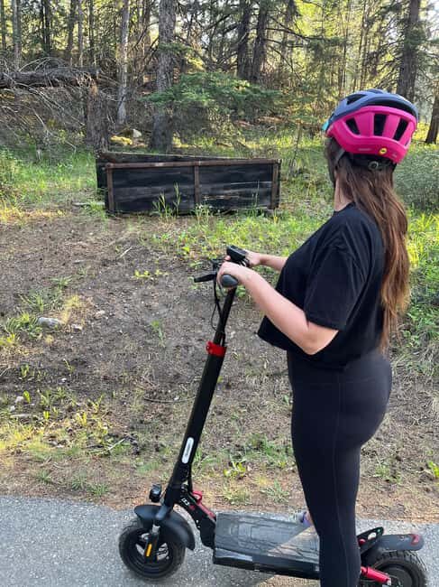 Canmore: Electric Scooter Explorer Tour - Good To Know