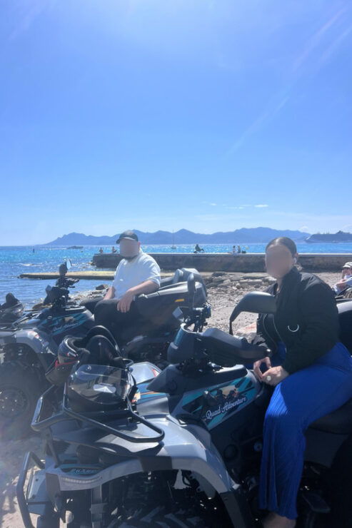 CANNES: City Beach Guided Quad Tour - Key Points