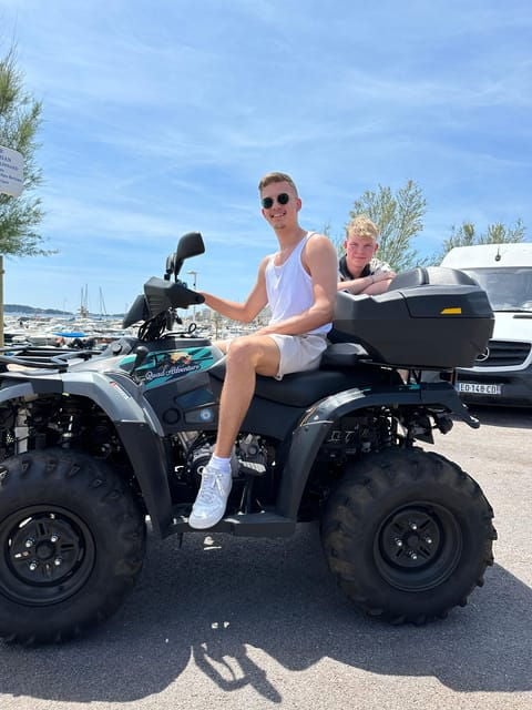 CANNES: City Beach Guided Quad Tour - Inclusions and Restrictions