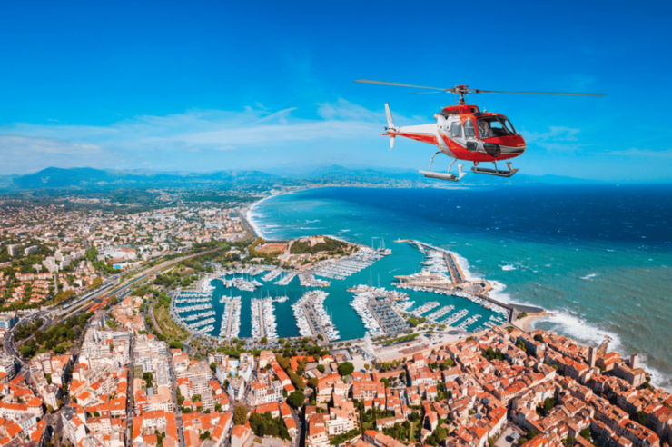 Cannes Helicopter One Way: to Nice, Monaco, and Saint-Tropez - Key Points