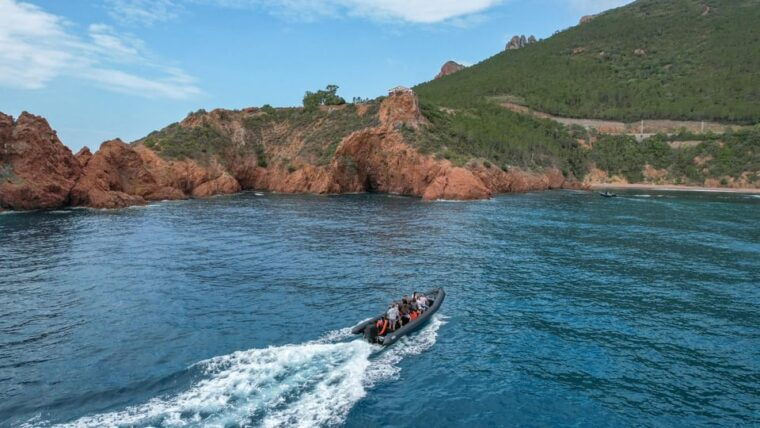 Cannes: Scenic Coves RIB Boat Tour - Architectural Treasures