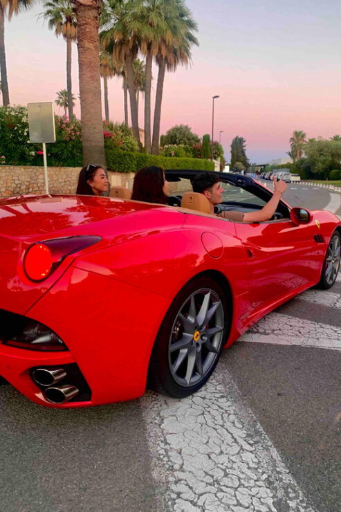 Cannes:private Ferrari Big Tour to Juan Les Pins and Antibes - Driving Experience