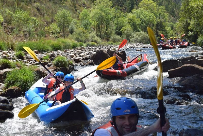 Cano-Rafting in the Paiva River, near Porto - From Arouca’s valley roads to Paradinha