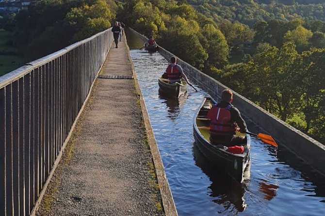 Canoe Aqueduct Tours Llangollen - Whats Included