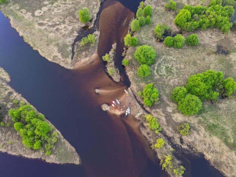 Canoe down the river trip in Lapland - Exploring the Itinerary in Detail