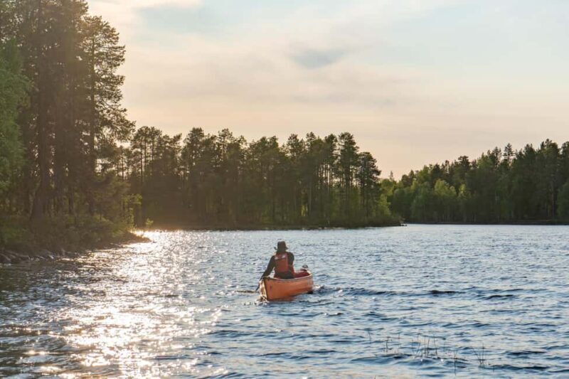 Canoe down the river trip in Lapland - The Sum Up
