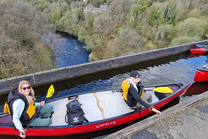 Canoe Trip Over the Pontcysyllte Aqueduct - Directions