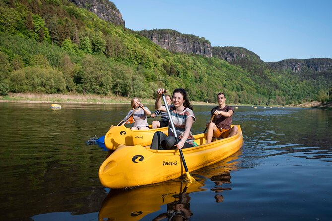 Canoeing on the Elbe River and Bike Rental From DěčÍn to Schmilka - Reviews