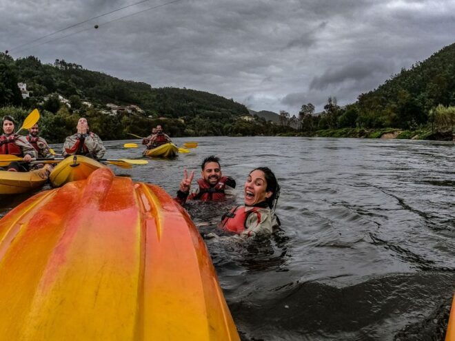 Canoeing on the Mondego River 12km, Penacova, Coimbra - Itinerary