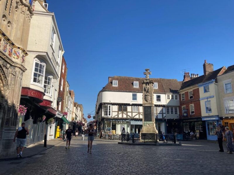 Canterbury: Private Guided Walking Tour with Official Guide - Detailed Breakdown of the Itinerary