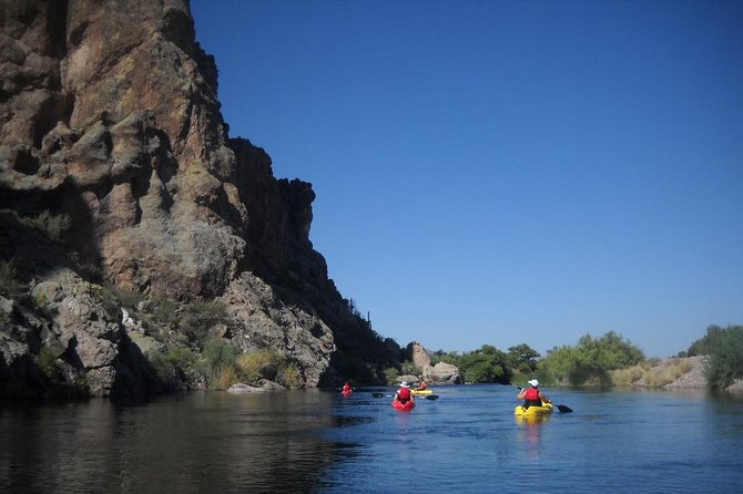 Canyon & Cliffside Kayaking on Saguaro Lake - Booking and Pricing