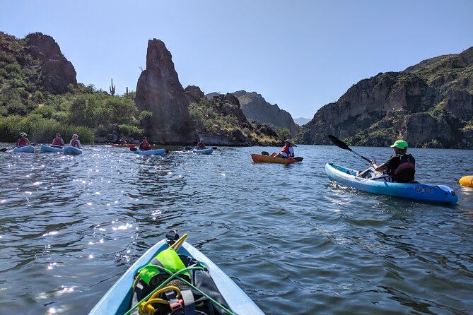 Canyon & Cliffside Kayaking on Saguaro Lake - Logistics and Meeting Point