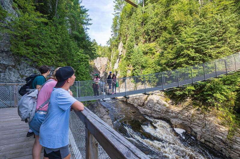 Canyon Sainte Anne: Air Canyon Ride with Park Entry - Family Activities and Seasonal Events