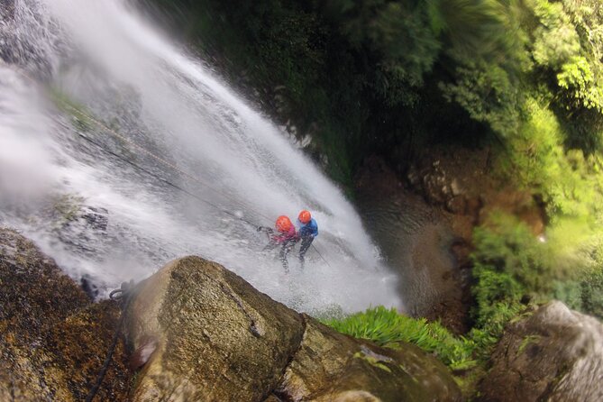 Canyoning Cascada El Tagual Waterfall 80 Meters - Canyoning Experience Overview