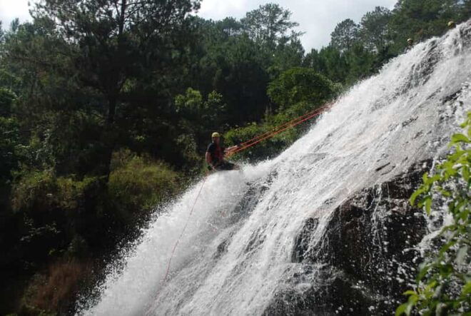 Canyoning Dalat Full Option With Lunch And Hot Chocolate - Canyoning Activities