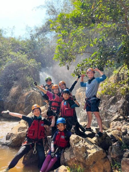 Canyoning Dalat Full Option With Lunch And Hot Chocolate - What to Bring