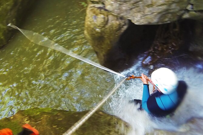 Canyoning Grenoble the Versoud Canyon - End Point Information
