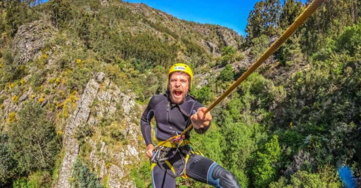 Canyoning in Ribeira Da Pena, in Góis, Coimbra - Highlights