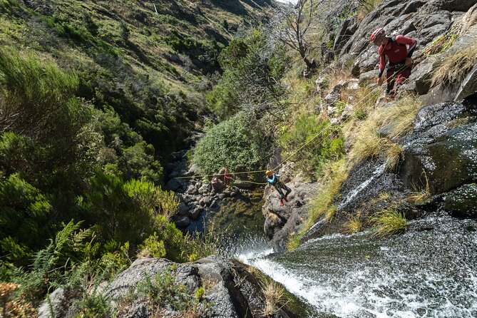 Canyoning in Ribeira Das Cales - Challenging Natural Obstacles