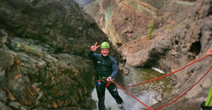 Canyoning in the Rainbow Mountain Gran Canaria - Activity Experience