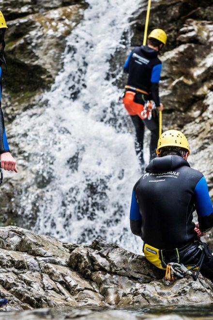 Canyoning Schwarzwasserbach in the Kleinwalsertal - Inclusions