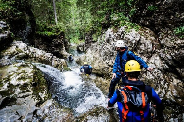Canyoning Schwarzwasserbach in the Kleinwalsertal - Shuttle Service
