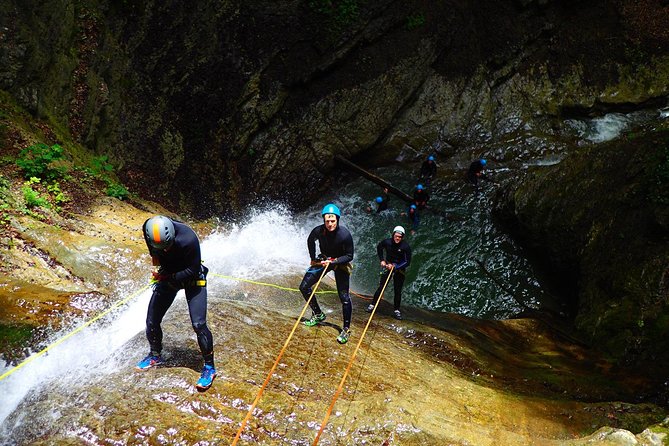 Canyoning Sensation of Angon on the Shores of Lake Annecy - Overview and Experience