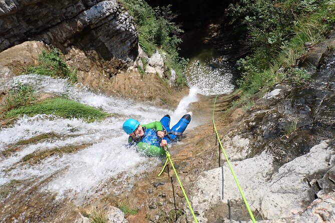 Canyoning "Vione" - Advanced Canyoningtour Also for Sportive Beginner - Tour Experience