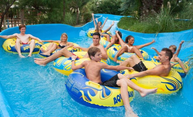 Cap D'Agde: Aqualand Water Park Entry Ticket - Dining Options Available