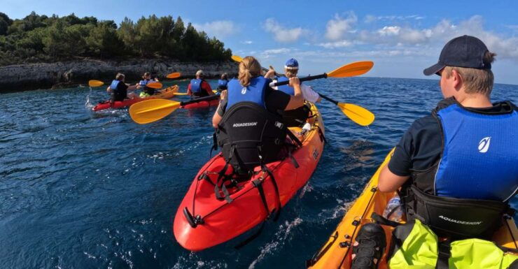 Cape Kamenjak: Guided Kayak Tours Snorkeling, Cave & Cliff - Booking Details and Options