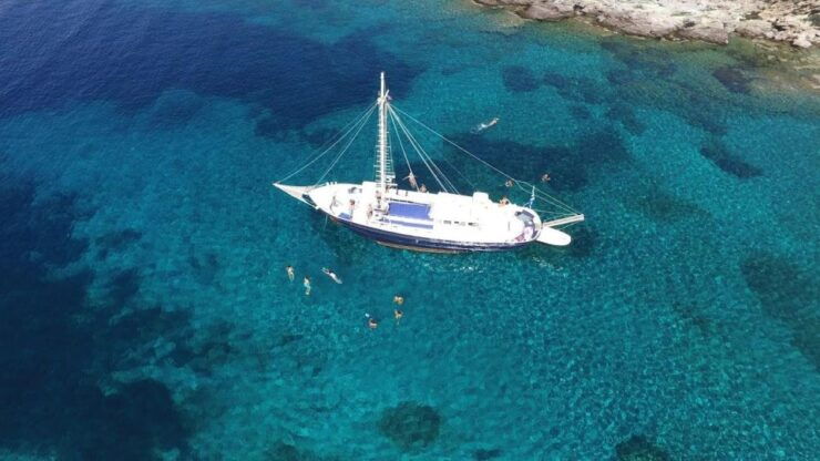 Cape Sounio: VIP Full Day Private Traditional Boat Cruise - Inclusions