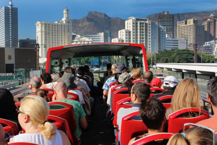 Cape Town: Hop-On Hop-Off Bus Tour With Optional Cruise - Tour Details