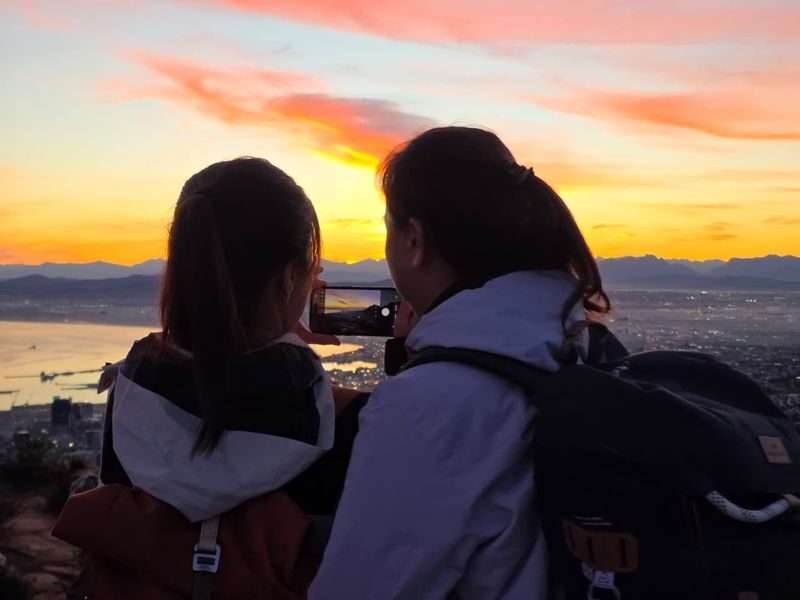 Cape Town Lions Head Private Sunrise Hike - The summit and its 360-degree view