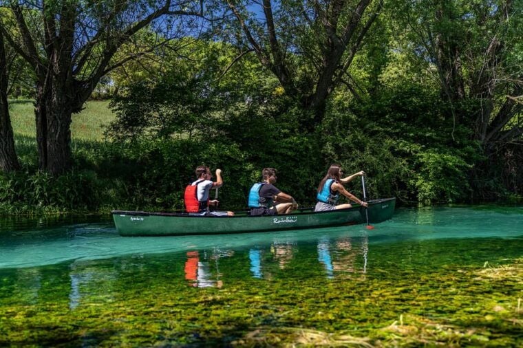 Capestrano: Canadian Canoe Excursion on the Tirino River - Restrictions