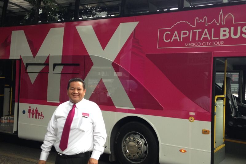 Capital Bus Hop On Hop Off Mexico City Tour - Starting at 5 de Mayo in Centro Histórico