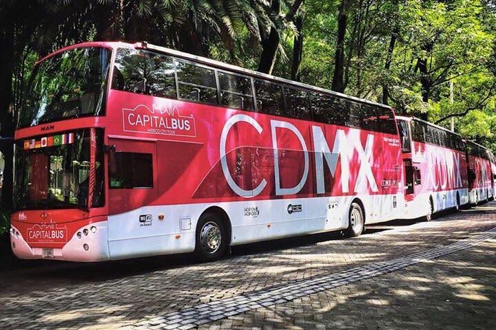 Capital Bus Hop On Hop Off Mexico City Tour - The best seat is upstairs, with a trade-off