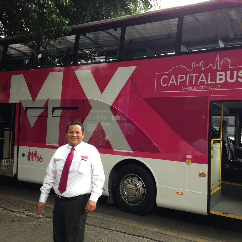 Capital Bus Hop on Hop off Mexico City Tour - Timing and service reliability