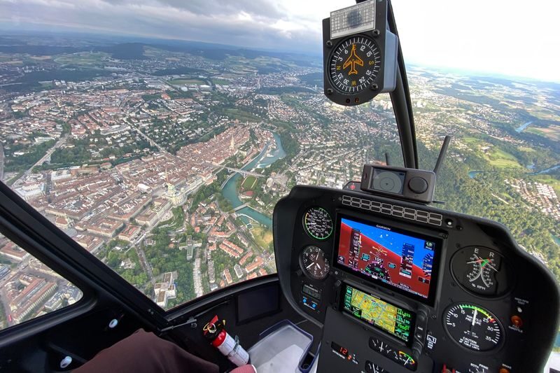 Capital City Private Helicopter Tour in Bern - Check-in at Bern-Belp Airport