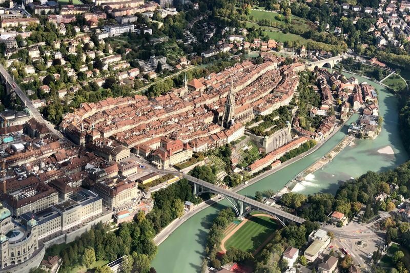 Capital City Private Helicopter Tour in Bern - The 18-minute route over Bern